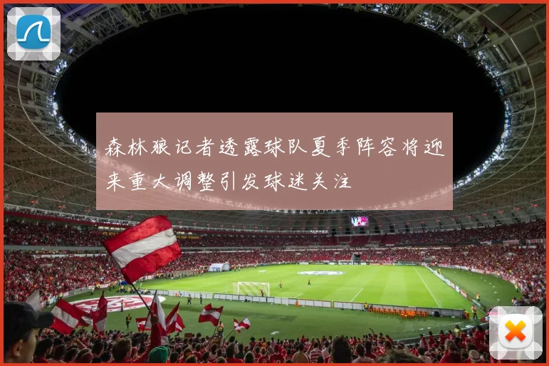 森林狼记者透露球队夏季阵容将迎来重大调整引发球迷关注